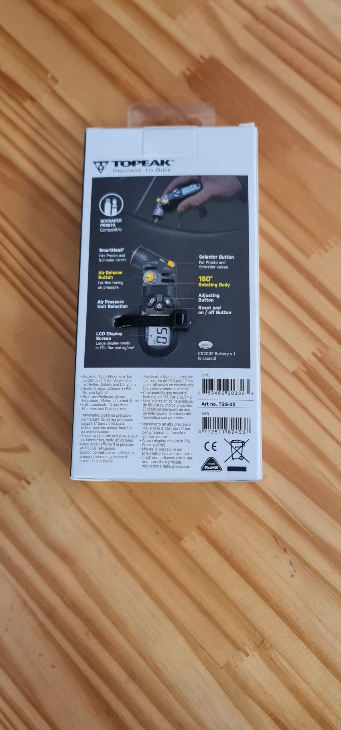 MANOMETRO TOPEAK SMARTGAUGE D2 - Imagen 3