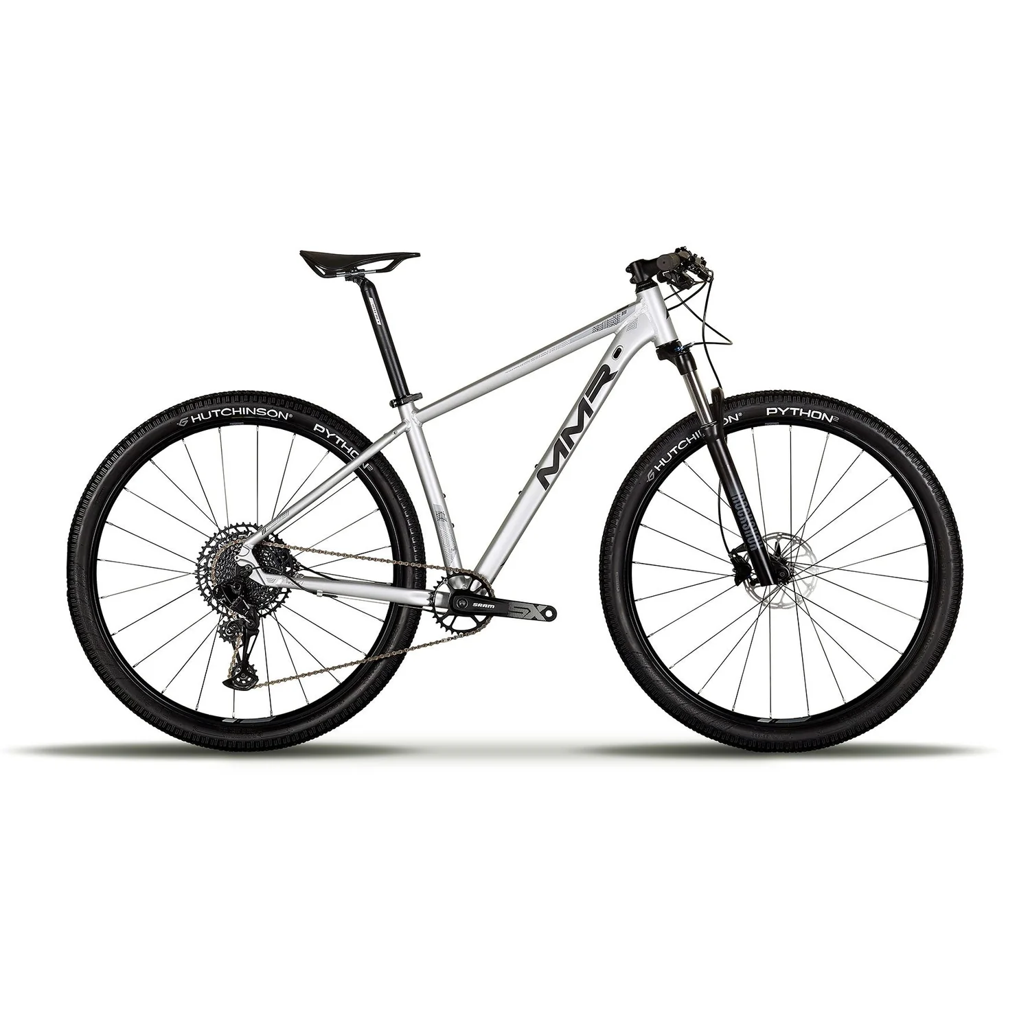 Bicicleta MTB MMR Woki 10 color Silver sobre fondo blanco
