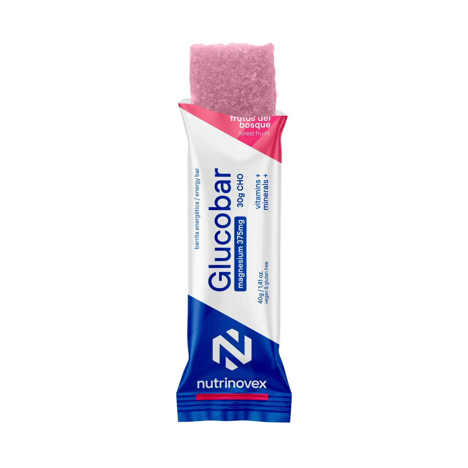 Glucobar Frutos del bosque (sabores anteriores) - Nutrinovex