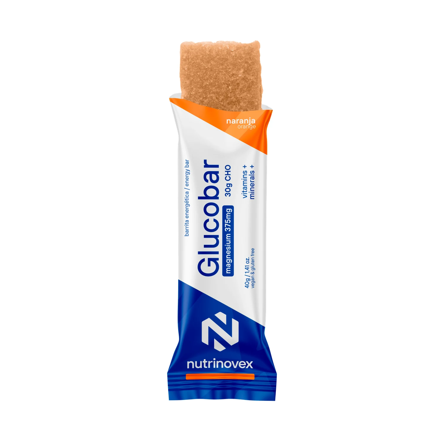Glucobar Naranja (sabores anteriores) - Nutrinovex