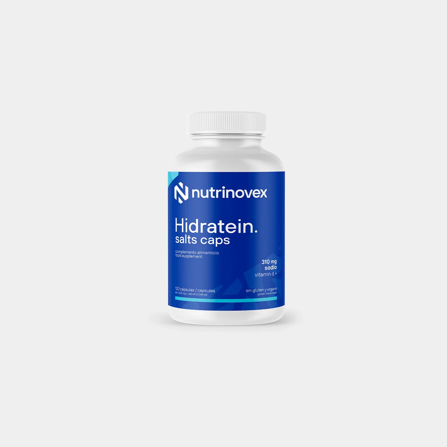 Nutrinovex Hidratein Salts Caps 120 cápsulas