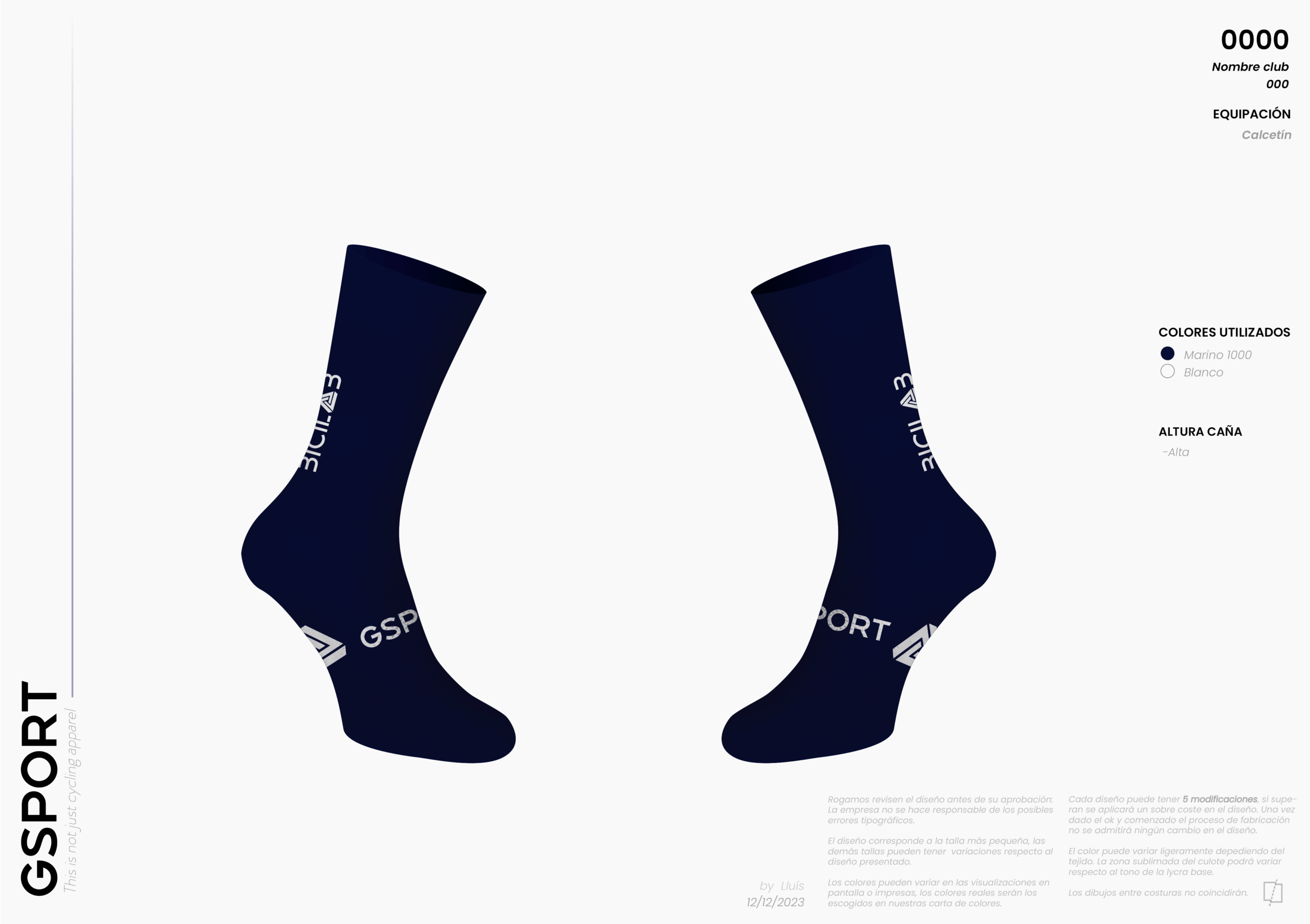 CALCETINES Gsport BCLB